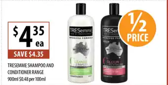 Supabarn Tresemme Shampoo & Conditioner Range 900mL offer