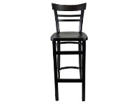 LivingStyles Durafurn Vienna Commercial Grade European Beech Bar Stool, European Made, Chocolate offer