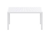 LivingStyles Siesta Ares Indoor / Outdoor Dining Table, 140cm, White offer