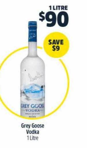 BWS Grey goose vodka offer