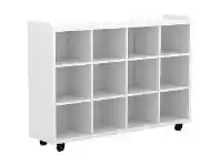 Officeworks Studymate Young Kids Educational 12 Cube Unit White offer