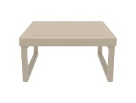 LivingStyles Siesta Mykonos Outdoor Coffee Table, 65cm, Taupe offer