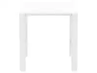 LivingStyles Siesta Vegas Commercial Grade Outdoor Extendible Bar Table, 100-140cm, White offer