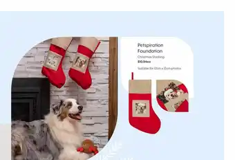 Pet stock Petspiration foundation christmas stocking offer