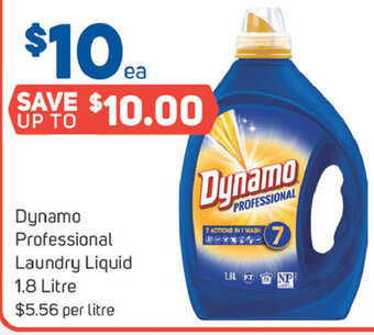 Foodland Dynamo Professional Laundry Liquid 1.8 Litre offer