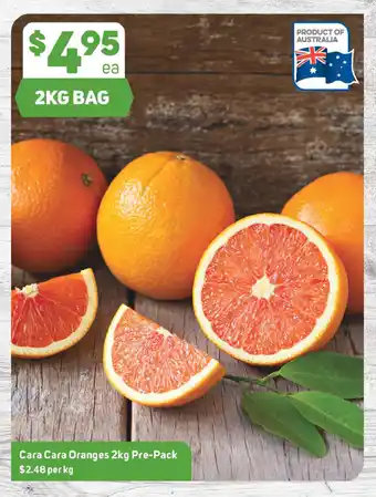 Foodland Cara Cara Oranges 2kg Pre-pack offer