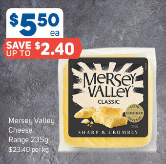 Mersey Valley Cheese Range 235g