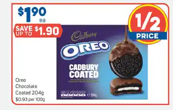 Foodland Oreo Chocolate Coated 204g offer