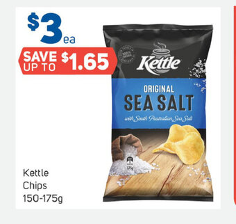 Foodland Kettle Chips 150-175g offer