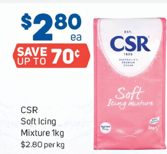 Foodland CSR Soft Icing Mixture 1kg offer