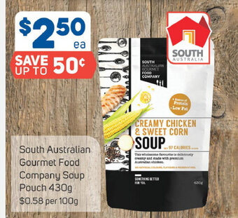 Foodland South Australian Gourmet Food Company Soup Pouch 430g offer