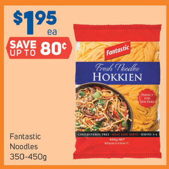 Foodland Fantastic Noodles 350-450g offer