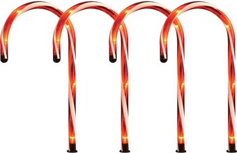 Coles Mirabella solar candy canes 4 pack offer