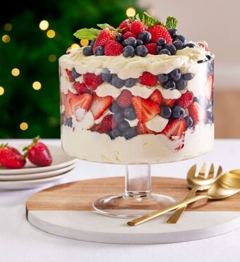 Bauble & joy large trifle bowl