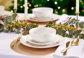 Coles Bauble & joy new bone china 12 piece set offer