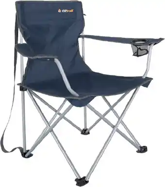 Oztrail hamilton chair black offer at Anaconda