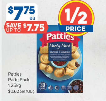 Foodland Patties Party Pack 1.25kg offer