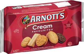 IGA Arnott’s assorted creams biscuits 500g offer