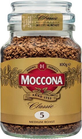 IGA Moccona freeze dried coffee 100g selected varieties offer