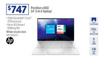 Officeworks Hp pavilion x360 14 offer