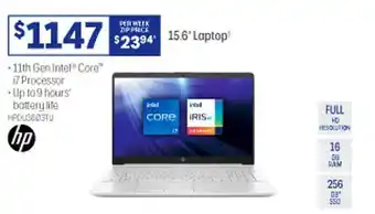 Officeworks Hp 15.6 offer