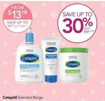 Terry White Cetaphil selected range offer