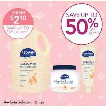 Terry White Redwin selected range offer