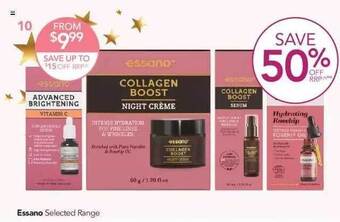Terry White Essano selected range offer