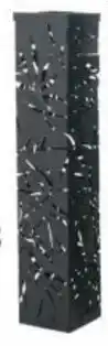 Stratco Black Jungle Steel Solar Towers Small 750 x 150 x 150mm offer