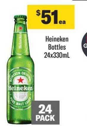 Liquorland Heineken bottles offer