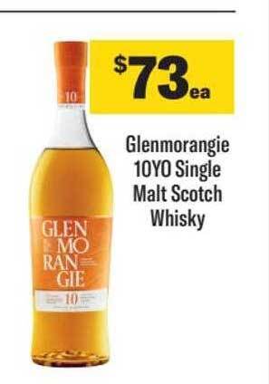 Liquorland Glenmorangie 10yo single malt scotch whisky offer