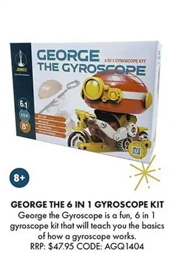 George the 6in1 gyroscope kit