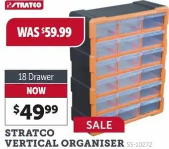 Stratco Stratco Vertical Organiser 18 Drawer offer