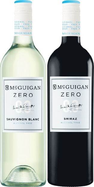 Woolworths Mcguigan alcohol free wine 750ml offer