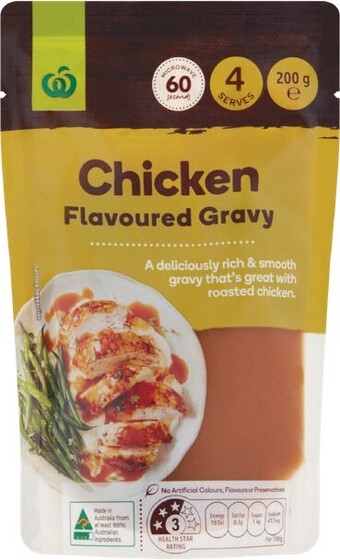 Woolworths Woolworths gravy or finishing sauce 200g offer