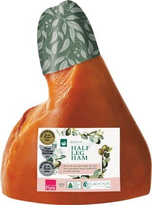 Woolworths Woolworths half leg ham offer