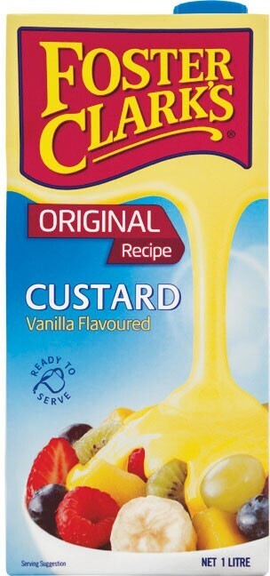 Woolworths Foster clarks custard vanilla smooth and creamy 1 litre offer