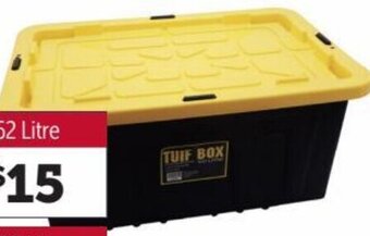 Stratco Industrial Black Box 62 Litre offer