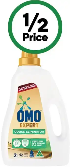 Woolworths Omo ultimate laundry powder 2kg or expert liquid 2 litre offer