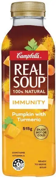 Woolworths Campbell’s real soup 515g offer