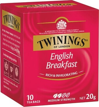 Woolworths Twinings tea bags pk 10 offer
