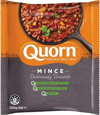 Woolworths Quorn vegetarian range 200-300g offer