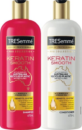 Woolworths Tresemme shampoo or conditioner 675ml offer