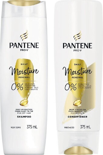 Woolworths Pantene pro-v shampoo or conditioner 375ml offer