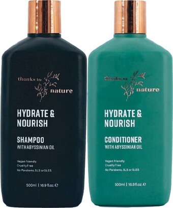 Woolworths Thanks to nature shampoo or conditioner 500ml offer