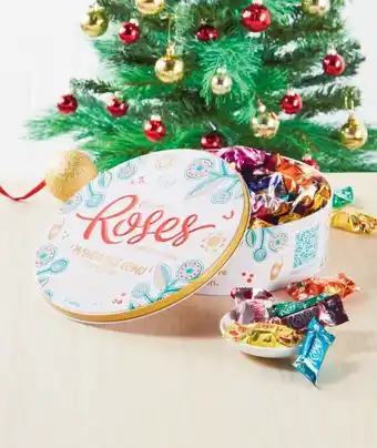 Coles Cadbury roses tin chocolates 689g offer