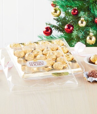 Coles Ferrero rocher diamond gift box 24 pack 300g offer