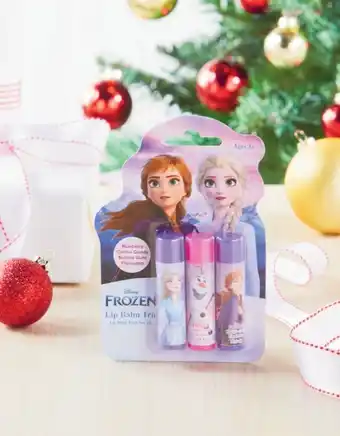 Coles Frozen lip balm or nail polish 3 pack offer