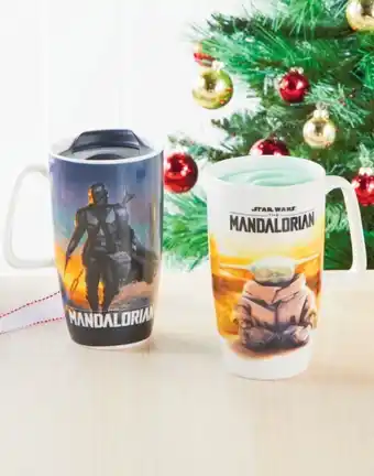 Coles Mandalorian ceramic travel mug offer