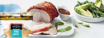 Coles Riverview farms australian hot roast pork offer